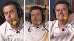 La reacción de Roncero a los goles del Nápoles vs. Real Madrid de la Champions League