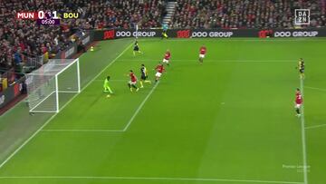 El golazo que sublima la apuesta futbolística de Iraola en un templo mítico como Old Trafford