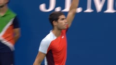 Esto pasará a la historia del deporte español: el punto de Alcaraz con el que puso a toda Nueva York a sus pies