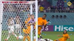 Posiblemente el gol más raro visto en un Mundial: el tanto de USA lo van a tener que ver varias veces para creérselo