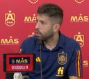 Alba: “La gente ve que en la Selección estamos todos unidos”