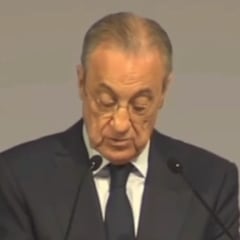 La frase viral de Florentino en la Asamblea tras salir el Liverpool-Real Madrid