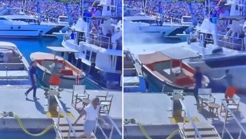 El accidente entre una lancha y un yate en el GP de Mónaco que pudo acabar en tragedia
