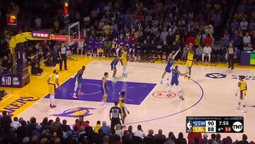 De la nada a liquidar a los Warriors: la estrella inesperada de los Lakers