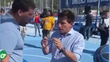 Almeida con un bal車n, viral al instante: ojo a lo que le pasa al final