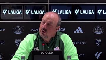 Benítez compara a su Celta con el City de Guardiola