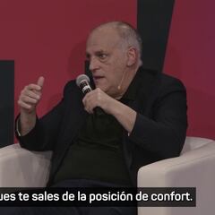 Tebas carga con dureza contra Rubiales y Al-Khelaifi