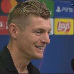 Cómo enamorar a todo el madridismo y encender a todo el Bayern en 10″: escuchen a Kroos