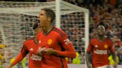 Varane salva al United en un gol que lo van a ver y no lo van a entender