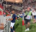 Esto da el culebrón por cerrado: escuchen lo que Mbappé les grita a los ultras del PSG tras su gol
