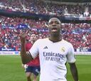 El mensaje de Vinicius a las cámaras de LaLiga tras recibir amarilla