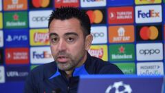 Rueda de prensa de Xavi antes de medirse al Inter