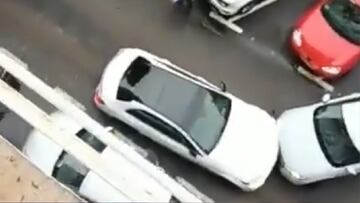 La policía dispara contra un coche en Madrid