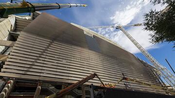 El vídeo que muchos esperaban: así se ve la piel del nuevo Bernabéu desde dentro