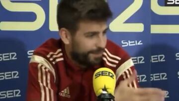 En plena ebullición por su expulsión a Canales, esto de Piqué en 2015 deja en evidencia a Mateu