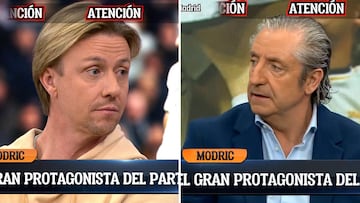 Guti y su contundente &palo* a Modric ante la at車nita mirada de Pedrerol
