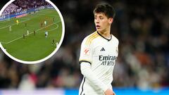 Esto que no se vio de Arda Güler es para no parar de aplaudirlo