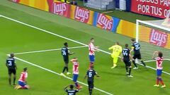 El Metropolitano, desesperado: vean la que falló Morata...