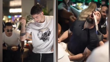El ¡®feo¡¯ de Salt Bae a Joselu cuando fue con Carvajal y Valverde a su restaurante de la sal de los 160.000 euros