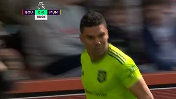 Casemiro y... ¿el gol más estético de su carrera?: digno de Oliver y Benji