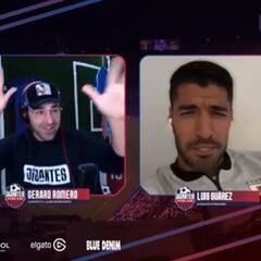 Luis Suárez en plena entrevista y lo que sucede le deja incrédulo total: miren su reacción