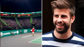 Wawrinka ¡®atiza¡¯ a Piqu¨¦ con este v¨ªdeo de la Copa Davis