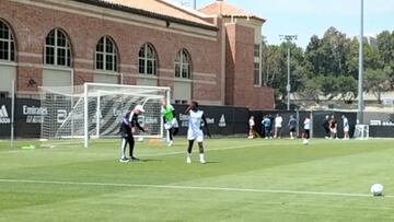 Y decían que no se podía entrenar: muy significativo esto de Ancelotti con Vinicius
