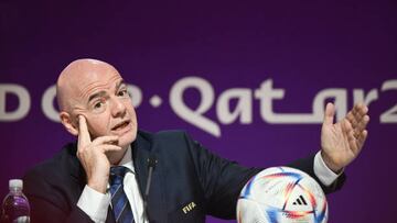 Infantino: “Hay una doble moral con Qatar; me siento gay, árabe...”