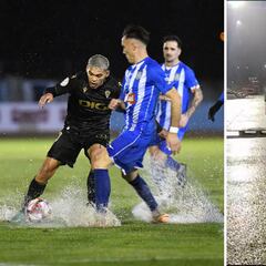 Así está el campo de la Arandina a 48 horas: preocupación tras lo que pasó ante el Cádiz...
