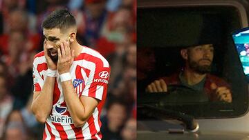 La afición del Atleti ‘juzgó' a Carrasco tras fallar el penalti a su salida: vean la secuencia