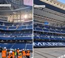 El Bernabéu desde el césped luce aún mejor: vean la magnitud del templo blanco
