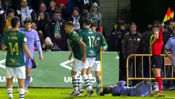 No era para necesario: la fea acción de un jugador del Cacereño que calentó a Camavinga