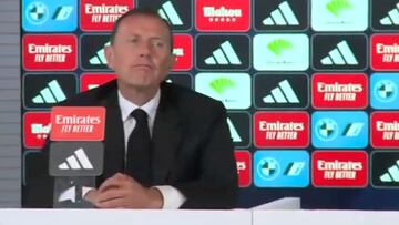 Ojo a la mueca de Butragueño después de que pregunten a Bellingham por Mbappé