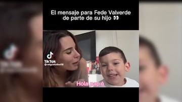 El hijo de Valverde llama así a su padre y nadie se lo explica: la cara de Mina lo dice todo