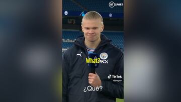 Haaland cuenta lo que le dijo a Guardiola nada más ser sustituido y privarle de un posible récord histórico