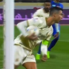 El primer gol oficial de Cristiano Ronaldo con el Al Nassr