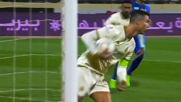 El primer gol oficial de Cristiano Ronaldo con el Al Nassr