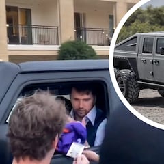 El imponente coche de Luka Doncic con el que atendió a los fans