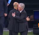 Lo que hizo Ancelotti tras el saludo final con Guardiola: encendido como pocas veces