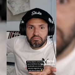 El numerito de celos del Kun en pleno directo por el profesor de pádel de su mujer: “Eres un tóxico”