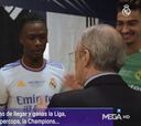 La respuesta de Camavinga a Florentino en la celebración de La 14 tiene a los madridistas aún más rendidos