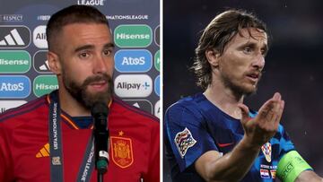 Sólo queda aplaudir: el gesto de Carvajal con Modric tras acabar la Nations League