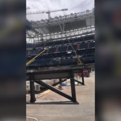 El avance del Bernabéu desde dentro a mes y medio de LaLiga