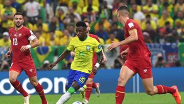 Resumen y goles del Brasil vs. Serbia, grupo G del Mundial de Qatar 2022