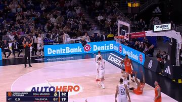 Algo pasa en el WiZink: la canasta del año en la Euroliga para forzar la prórroga