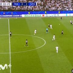 Vean a Pedro Porro en modo supersónico con un jugadón antológico