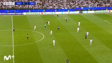 Vean a Pedro Porro en modo supersónico con un jugadón antológico