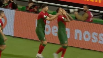 Nadie lo vio salvo él: el 1-0 de Portugal fue de Cristiano y tiene miga