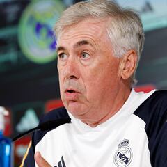 Ancelotti ironiza con los premios The Best: “Vinicius estuvo llorando horas...”