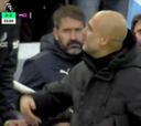 Guardiola pierde la compostura y se encara con la grada de Anfield